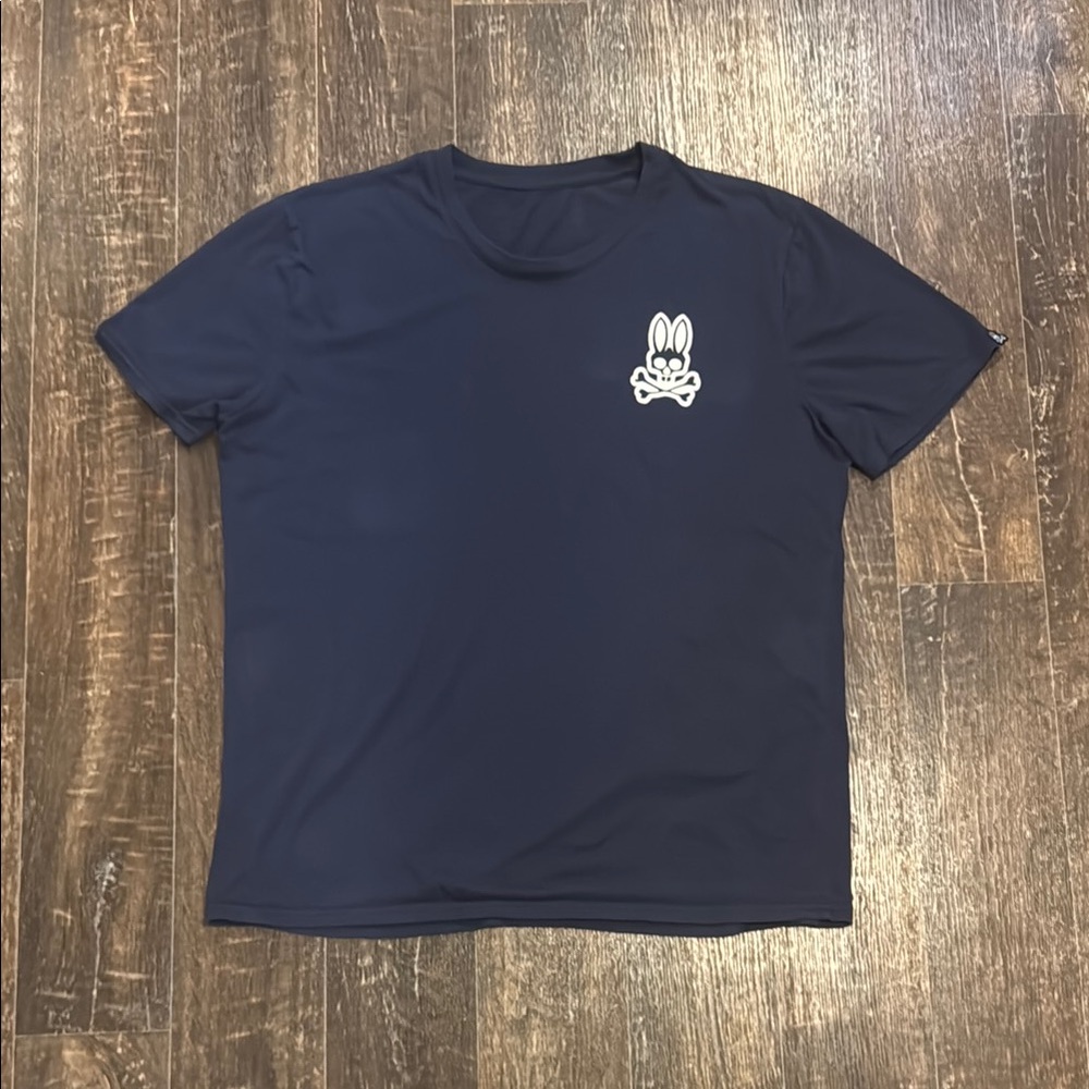 Psycho Bunny Navy T-Shirt - Large